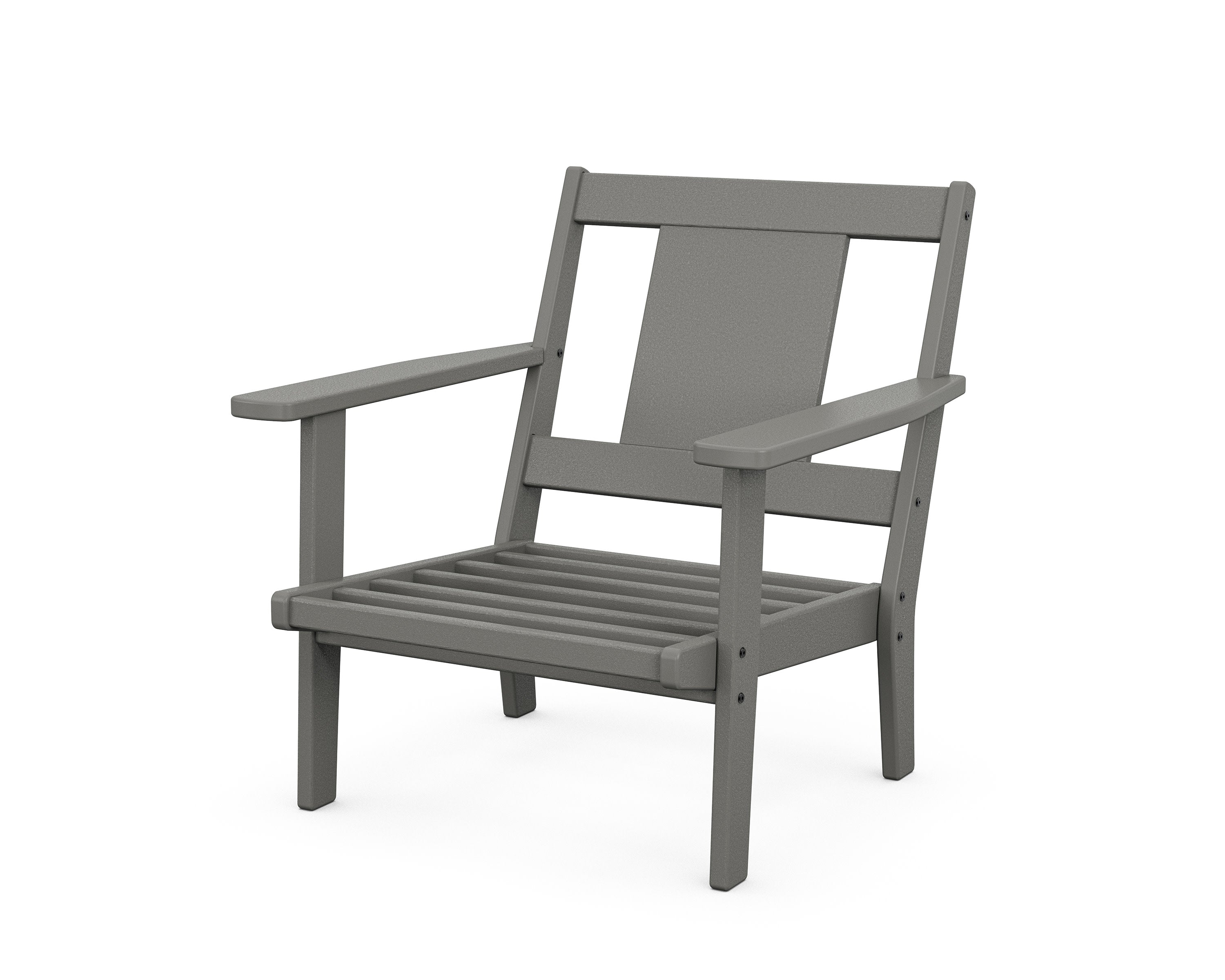 Prairie Deep Seating Chair Frame in Slate Grey