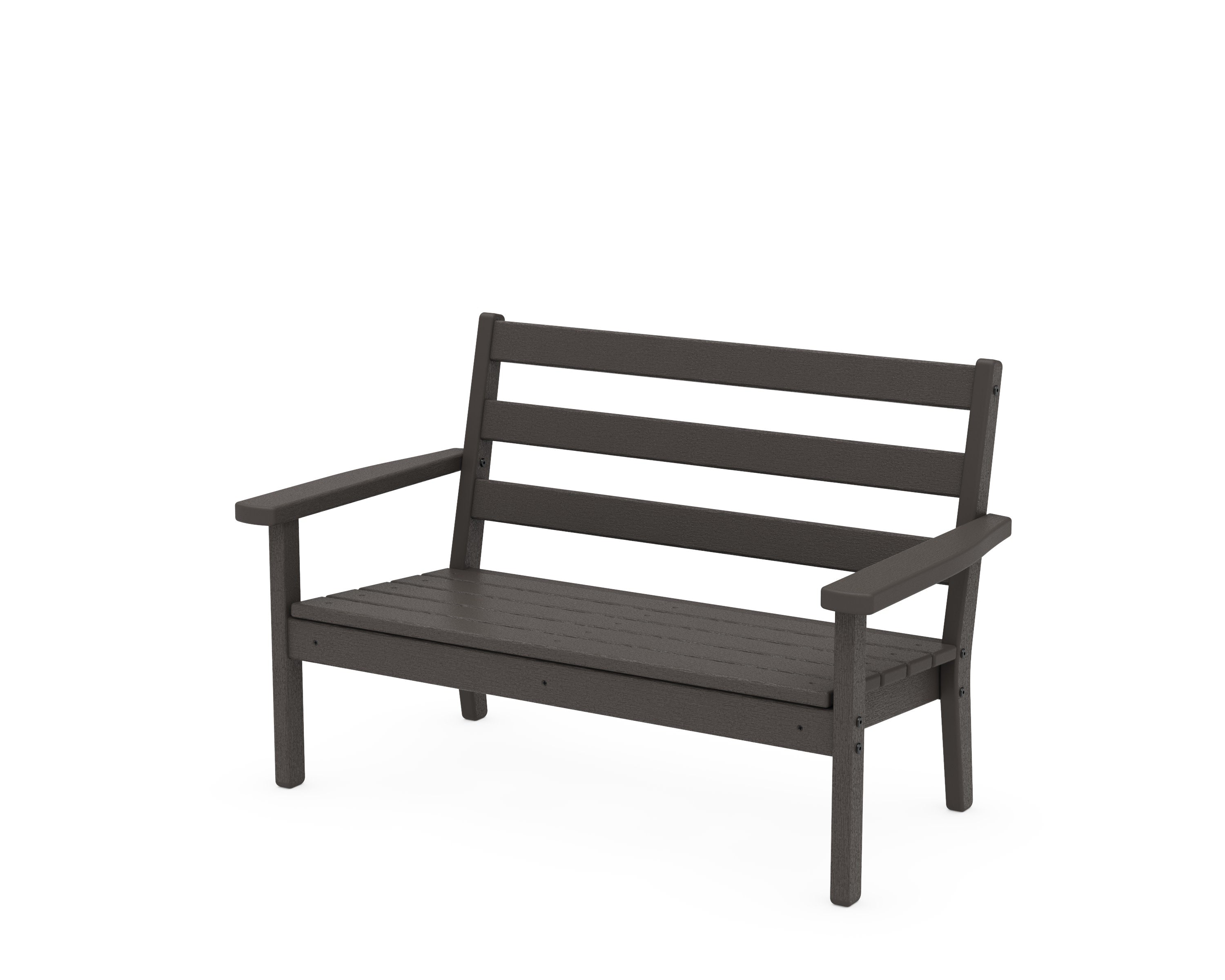 Kids Lakeside Bench in Vintage Coffee