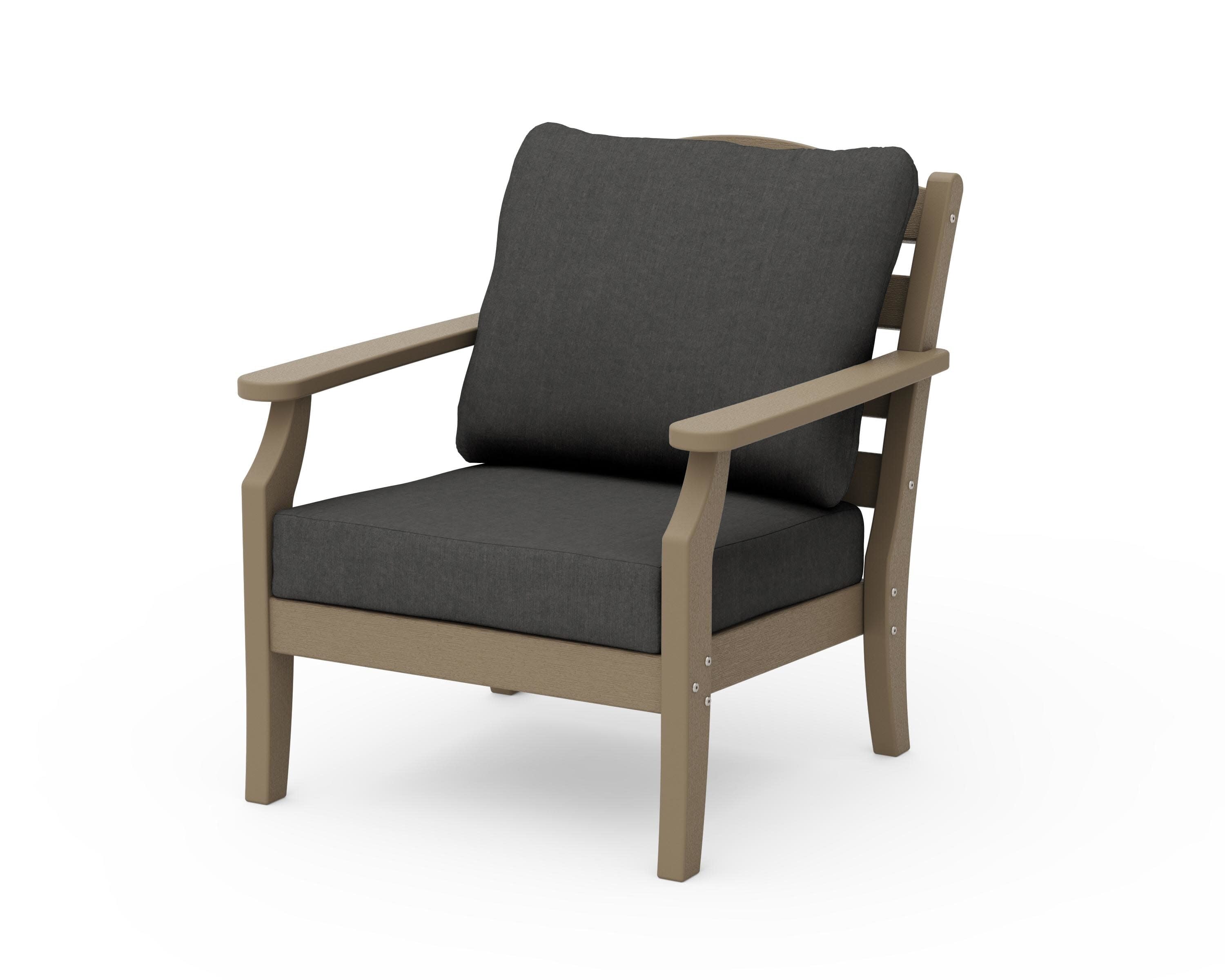 Savannah Deep Seating Chair in Vintage Sahara / Spectrum Carbon