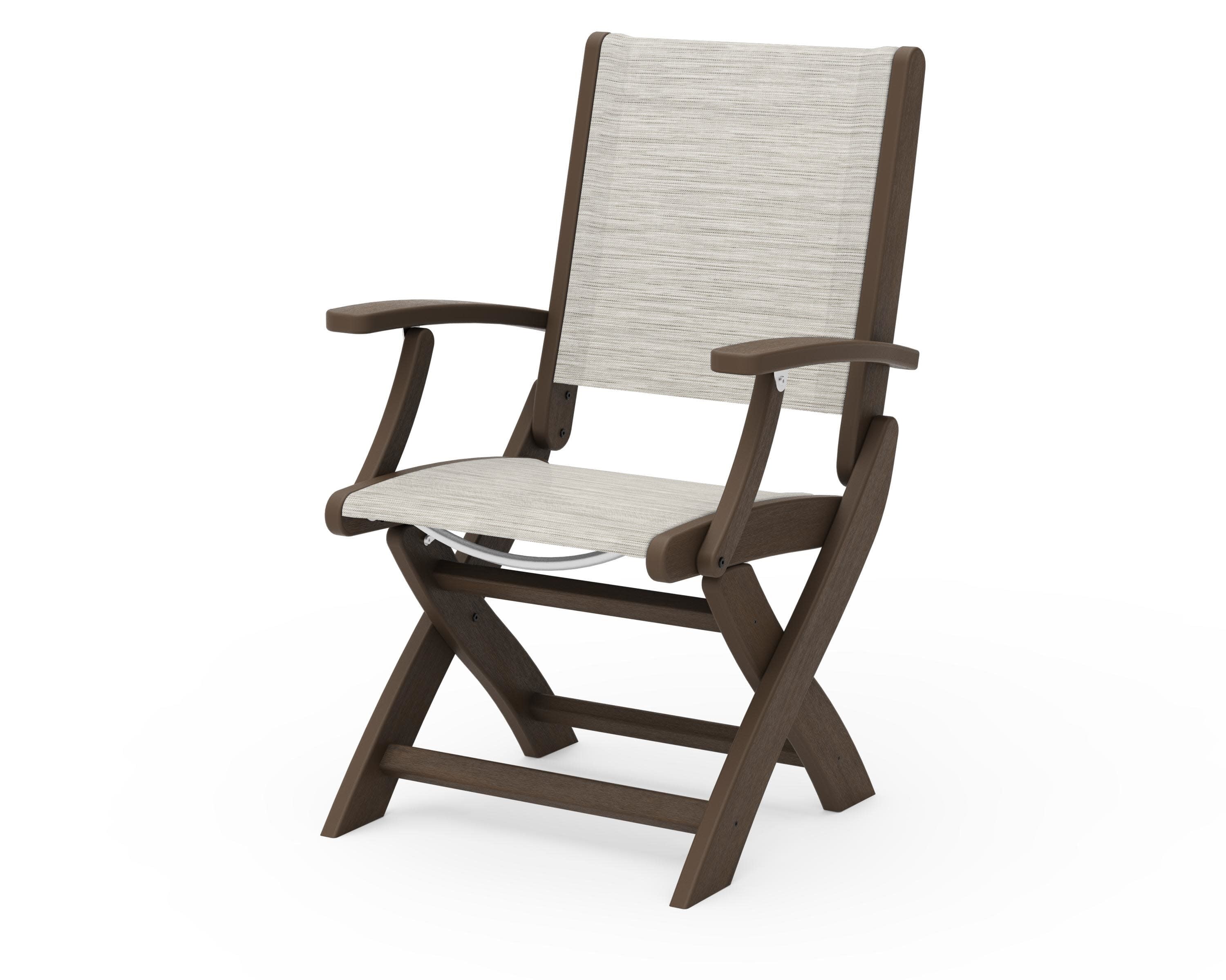 Coastal Folding Chair in Kona / Birch Sling