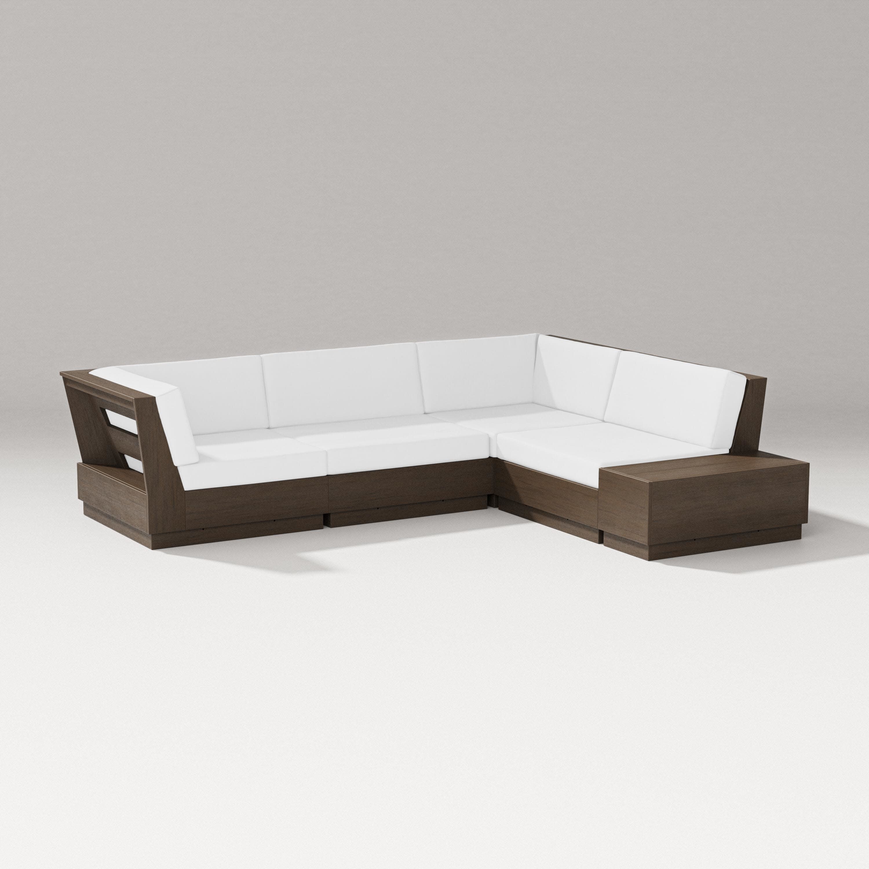Elevate Corner Sectional in Kona / Natural